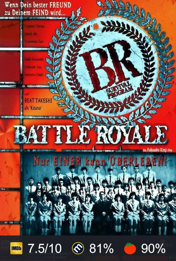 Poster von Battle Royale