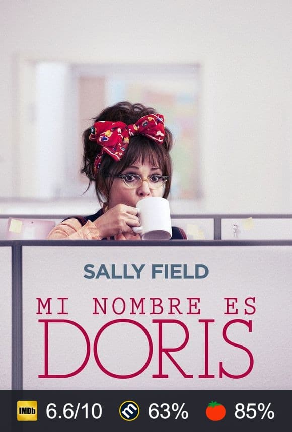 Cartel de Hola, mi nombre es Doris