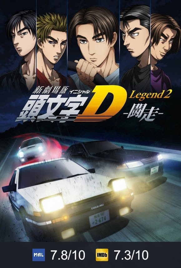 Poster von 新劇場版「頭文字D」Legend2 -闘走-