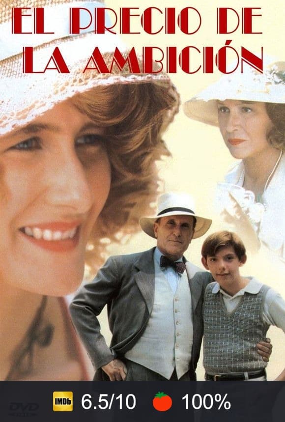 Cartel de El precio de la ambición