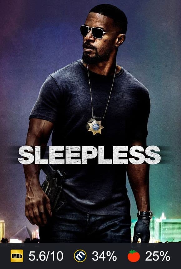 Sleepless poster