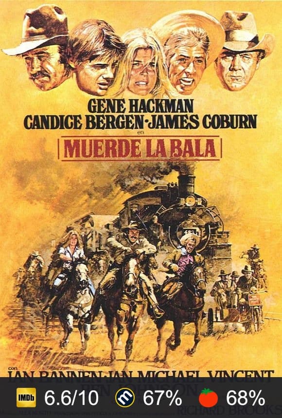 Cartel de Muerde la bala