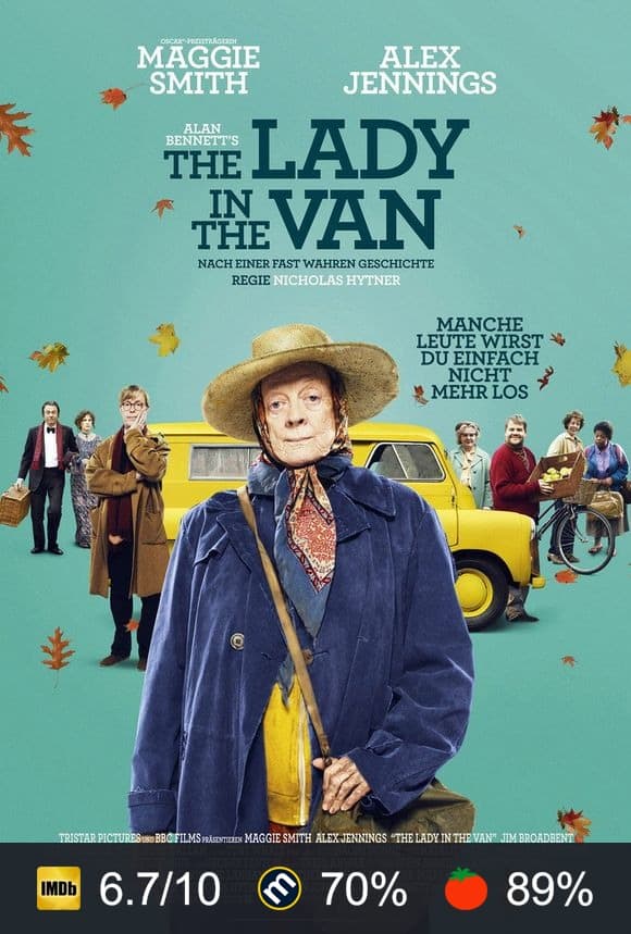 Poster von The Lady in the Van