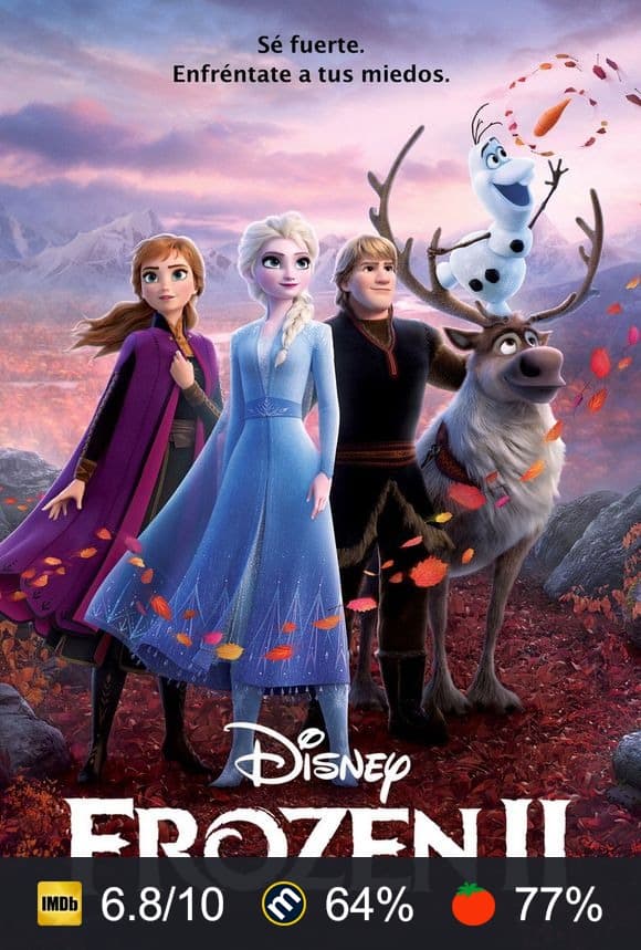 Cartel de Frozen 2