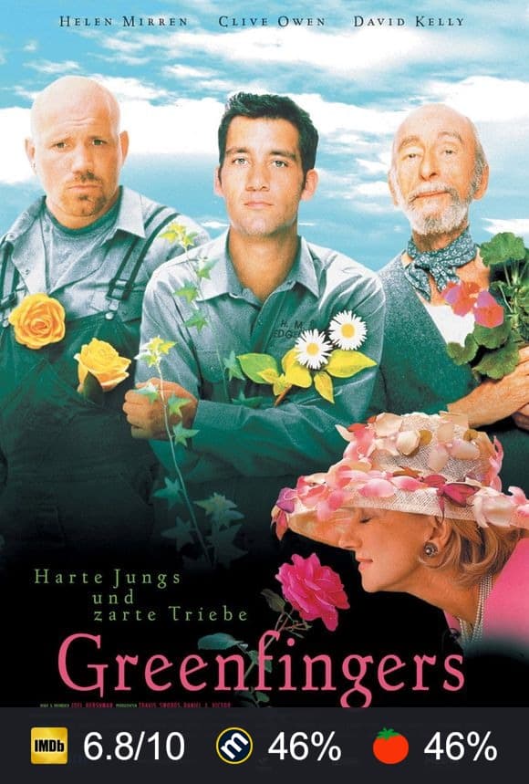 Poster von Greenfingers - Harte Jungs und zarte Triebe