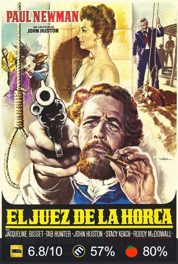 Cartel de El juez de la horca