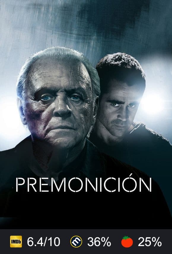 Cartel de Premonición