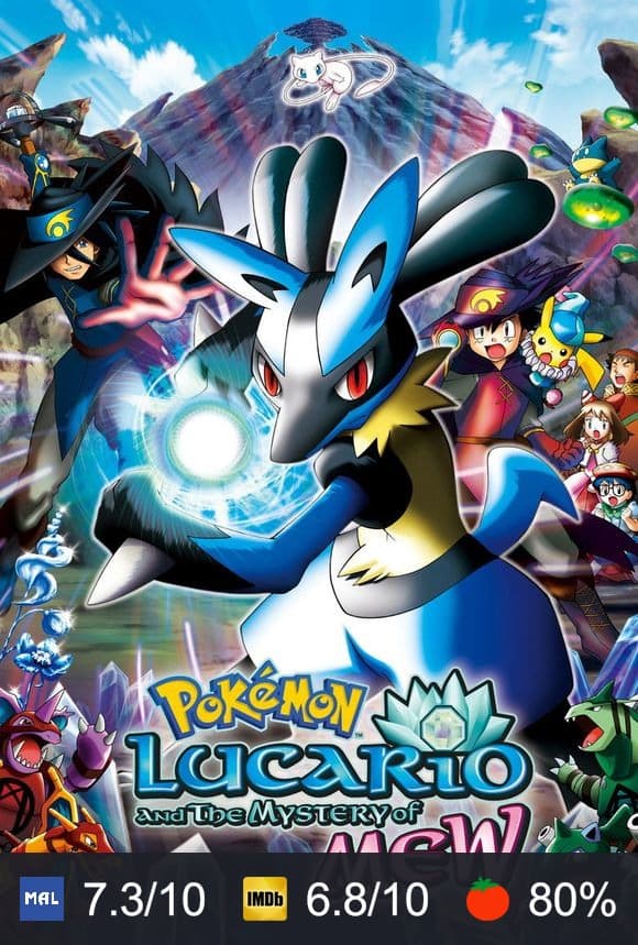 Pokémon: Lucario and the Mystery of Mew poster