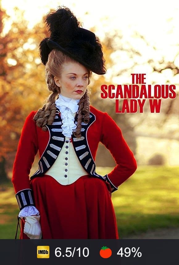 The Scandalous Lady W poster