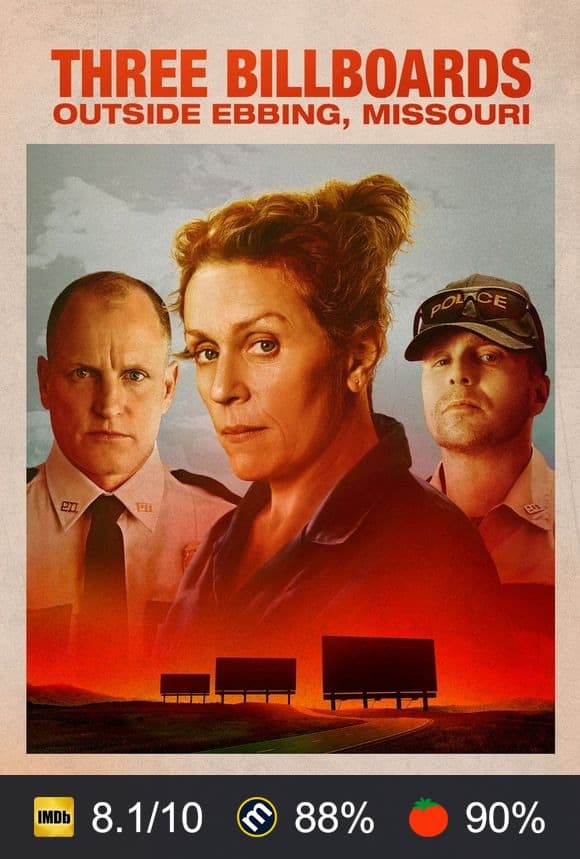 Poster von Three Billboards Outside Ebbing, Missouri