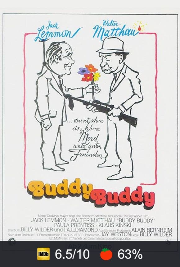 Poster von Buddy Buddy