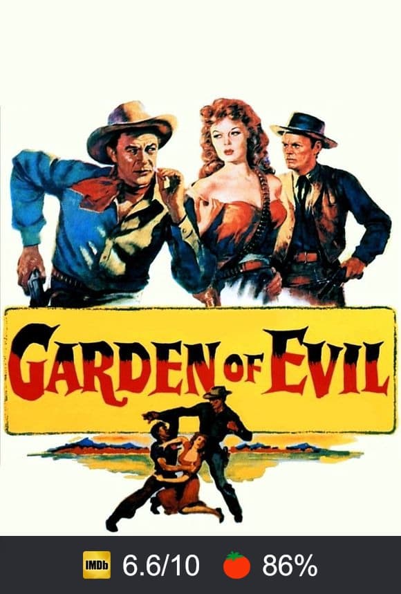 Garden of Evil poster