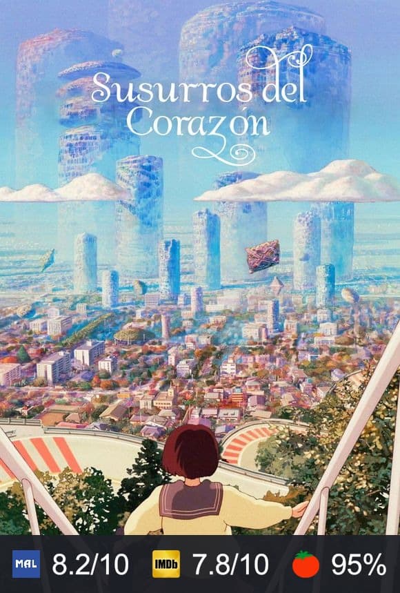 Cartel de Susurros del corazón