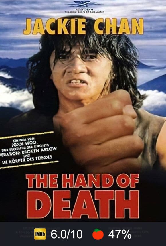 Poster von Hand of Death