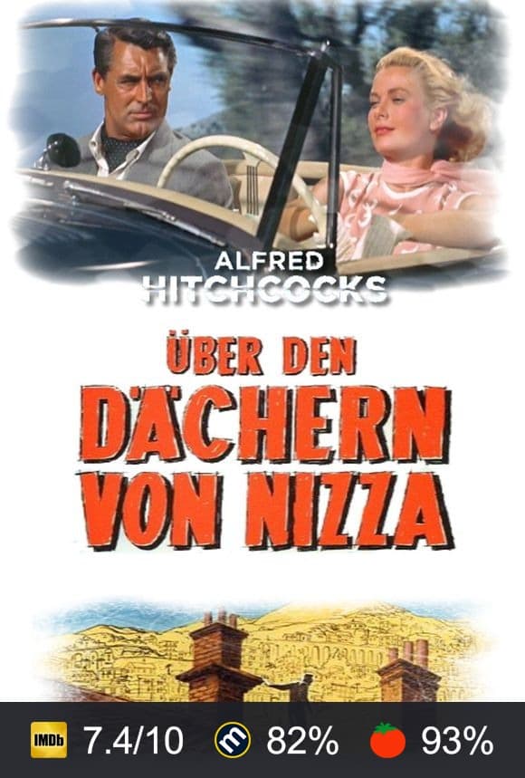 Poster von Über den Dächern von Nizza