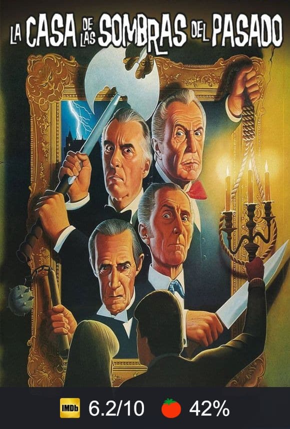 Cartel de La casa de las sombras del pasado