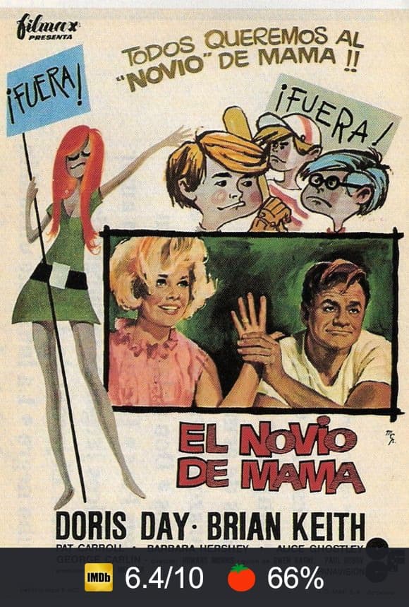 Cartel de El novio de mamá