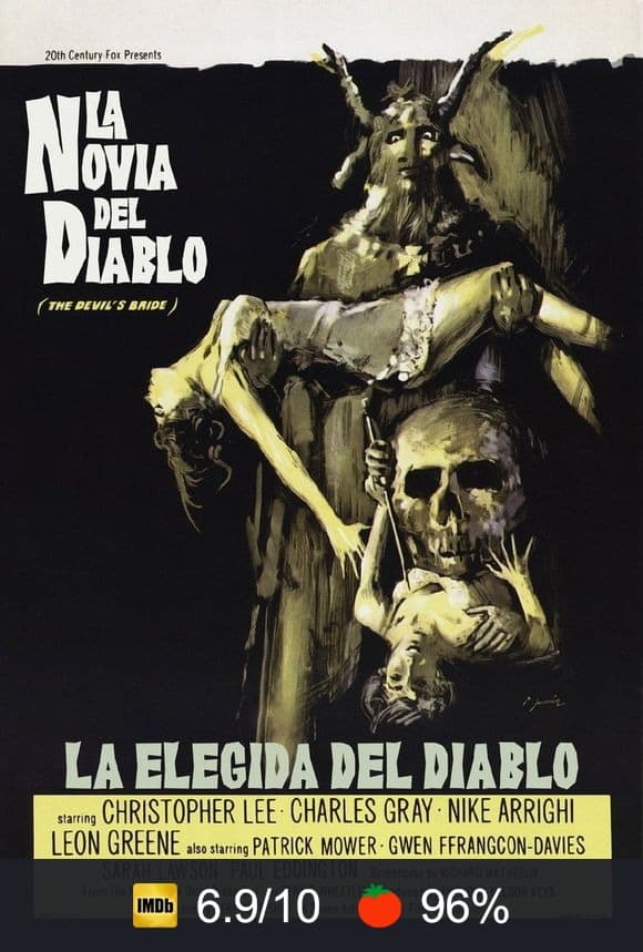 Cartel de La novia del diablo