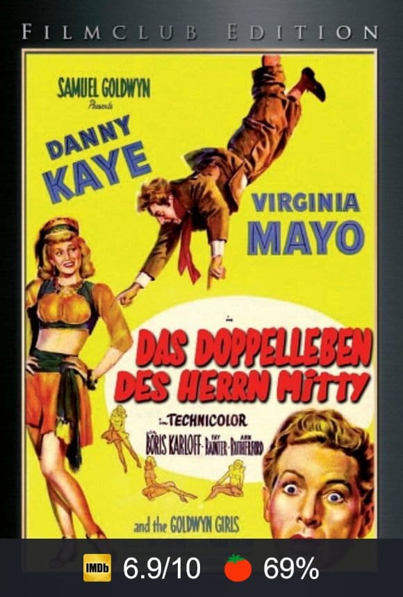 Poster von Das Doppelleben des Herrn Mitty