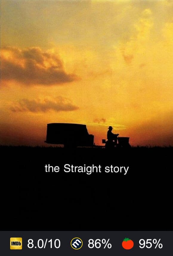 The Straight Story poster