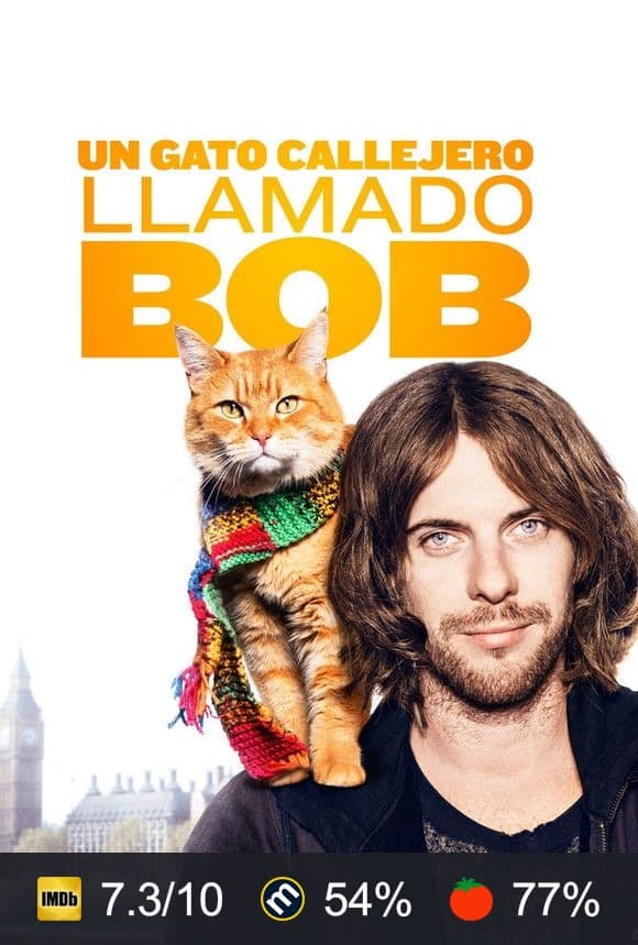 Cartel de Un gato callejero llamado Bob