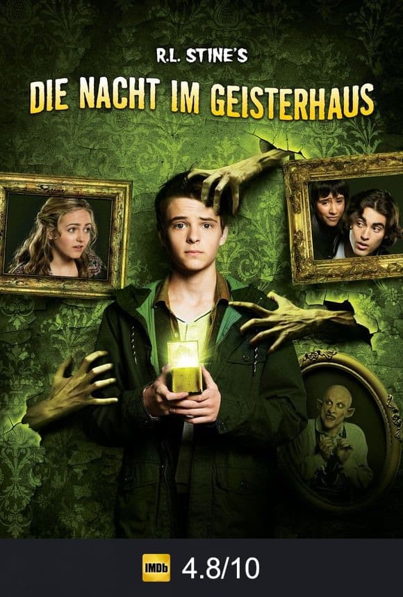 Poster von R.L. Stines - Die Nacht im Geisterhaus