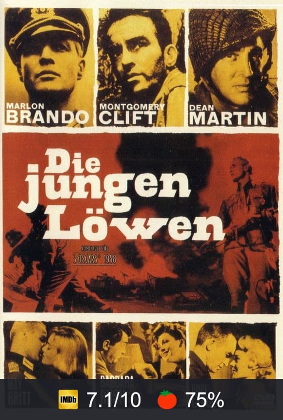 Poster von Die jungen Löwen