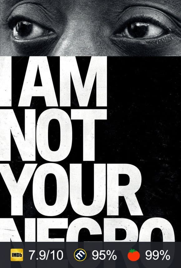 I Am Not Your Negro poster