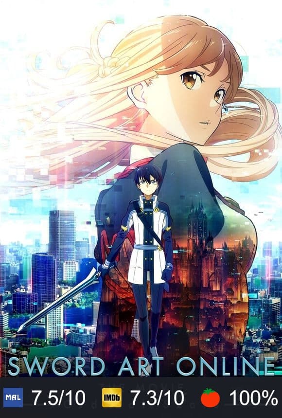 Cartel de Sword Art Online La película: Ordinal Scale