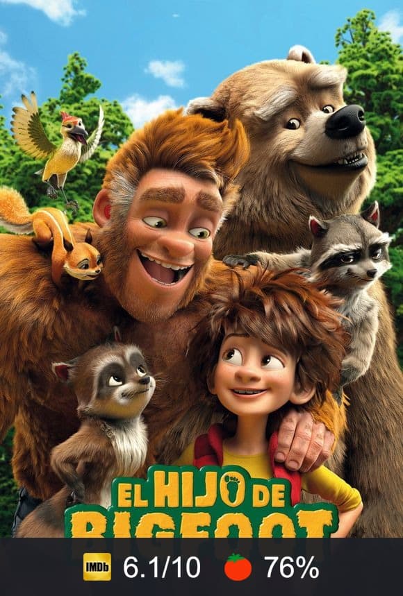 Cartel de El hijo de Bigfoot