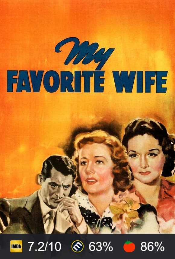 My Favorite Wife poster