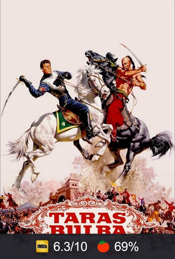 Taras Bulba poster