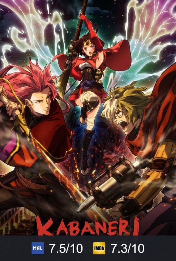 Poster von Kabaneri of the Iron Fortress: Brennendes Leben