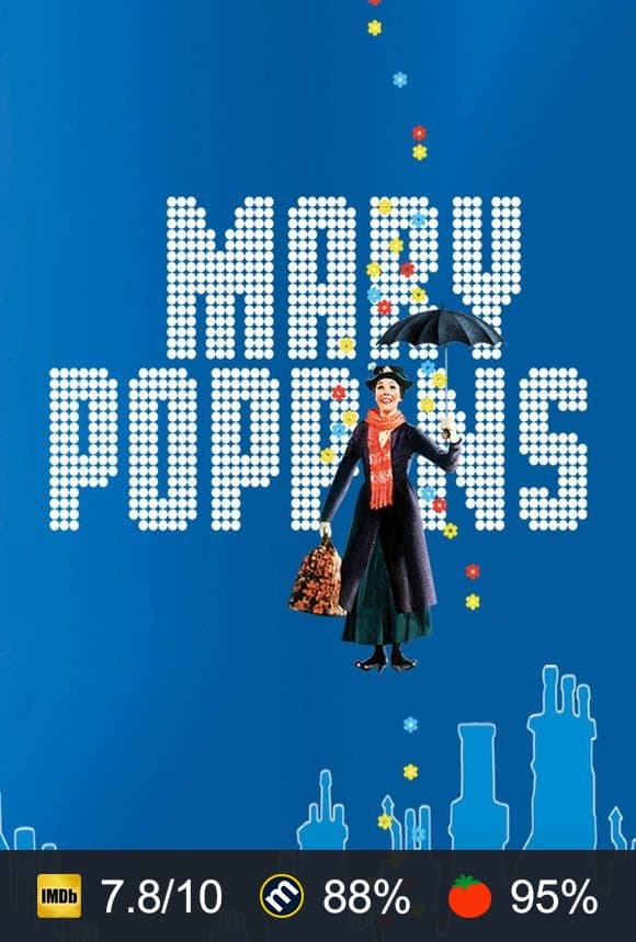 Poster von Mary Poppins