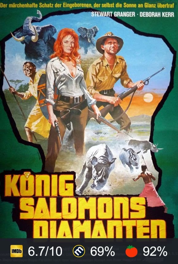 Poster von König Salomons Diamanten