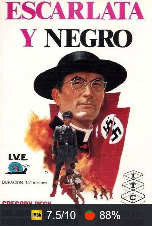 Cartel de Escarlata y negro