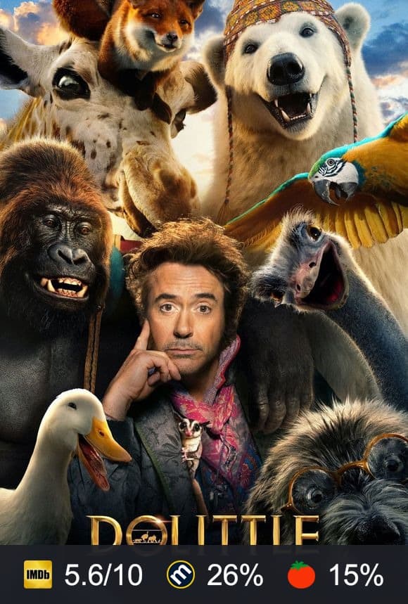 Dolittle poster