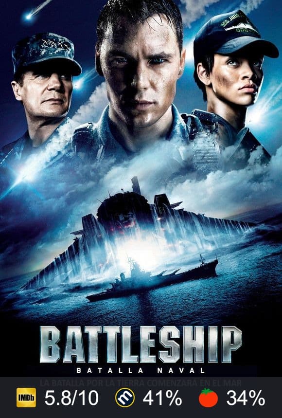 Cartel de Battleship