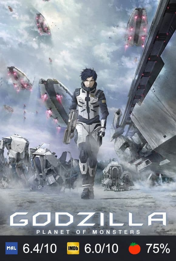 Poster von Godzilla: Planet der Monster