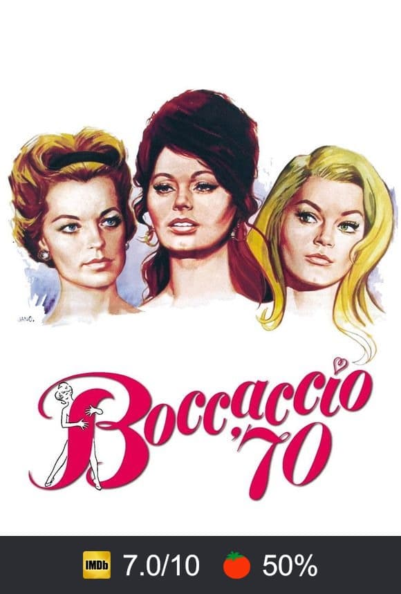 Boccaccio '70 poster