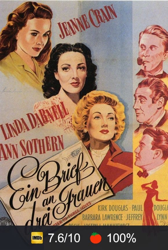 Poster von Ein Brief an drei Frauen