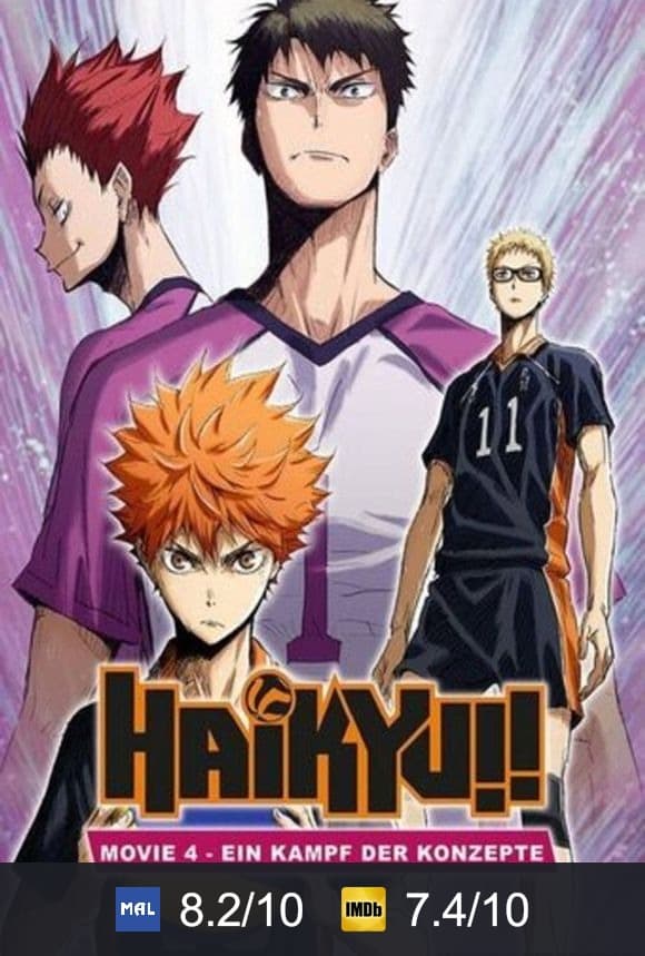 Poster von Haikyu!! Movie 4 - Ein Kampf der Konzepte