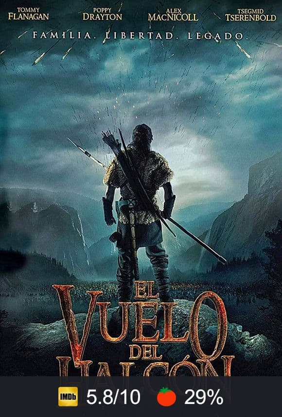 Cartel de El vuelo del halcón