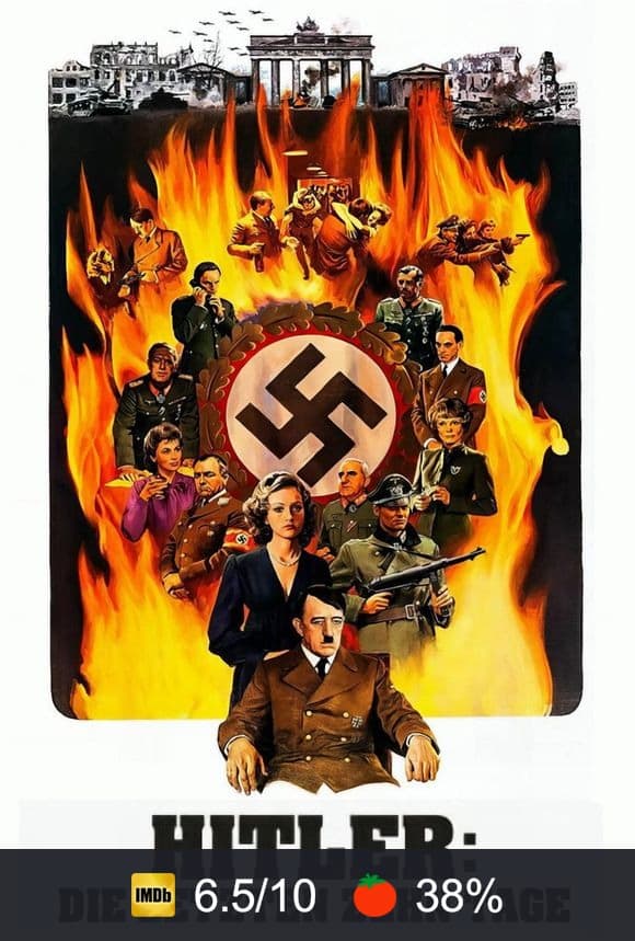 Poster von Hitler - Die letzten zehn Tage