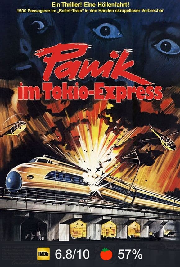 Poster von Panik im Tokio-Express
