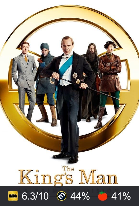 Cartel de The King's Man: La primera misión