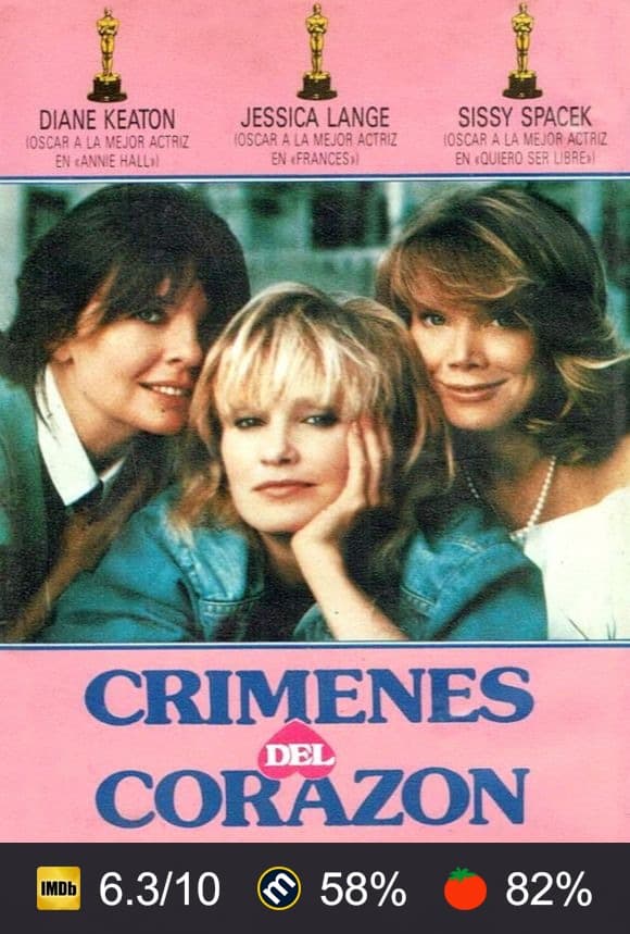 Cartel de Crímenes del corazón