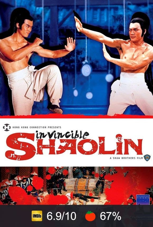 Invincible Shaolin poster