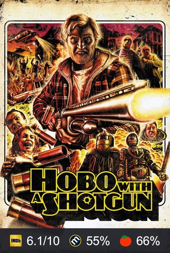 Cartel de Hobo with a Shotgun
