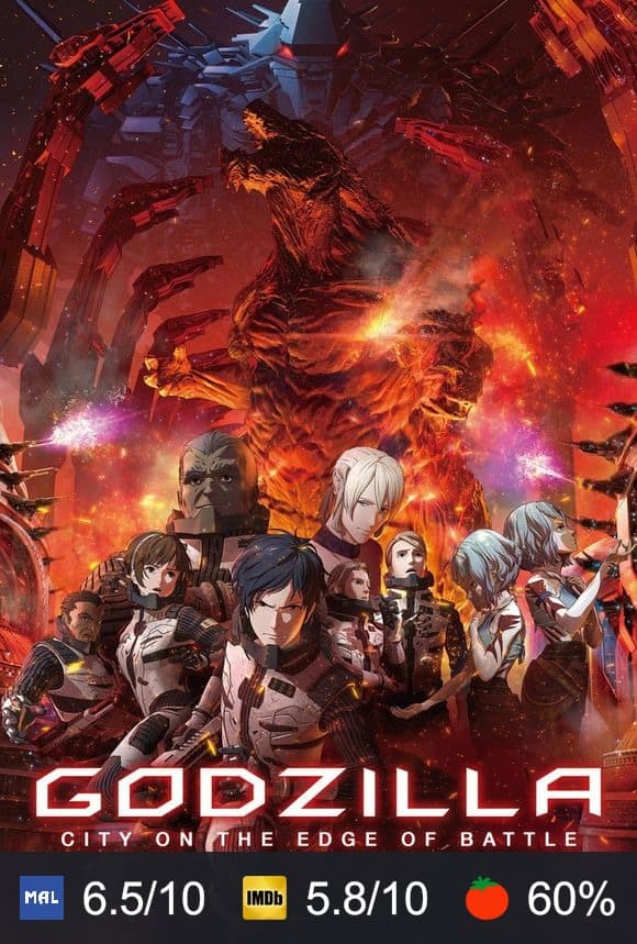 Godzilla: City on the Edge of Battle poster